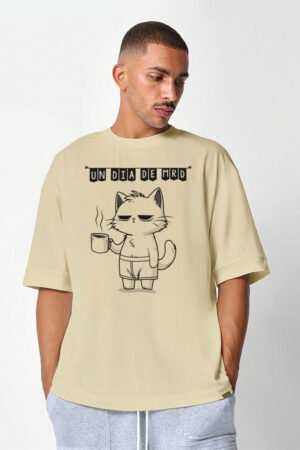 hombre calvo Camiseta Oversize Hombre